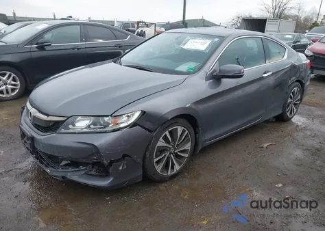 2016 Honda Accord Ex-L from USA, damaged, VIN 1HGCT1B87GA009748